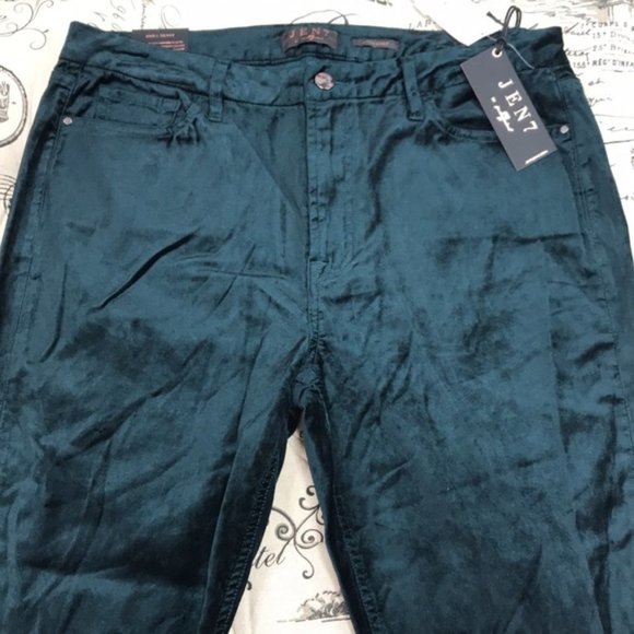 🎁 Jen7 By 7 For All Mankind Stretch Velvet Ankle - Picture 10 of 12